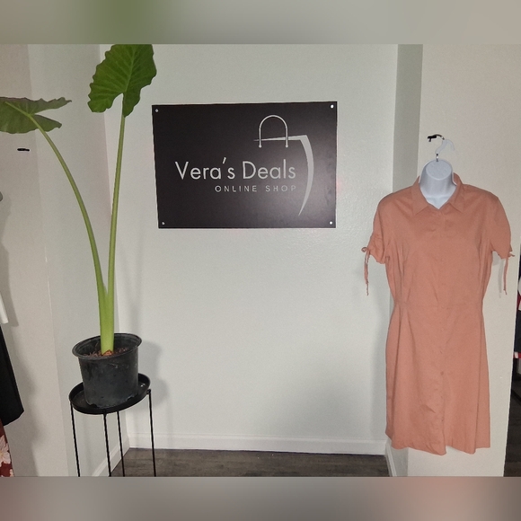 Theory Peach Dress - Picture 2 of 13